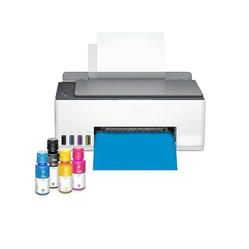 Refurbished Wireless All-in-One Ink Tank Printer with 2 years of ink included,Print, scan, copy, Best-for-home, Refillable ink tank (1F3Y0A)